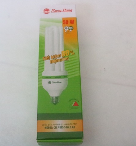 Bóng đèn huỳnh quang compact Rạng Đông CFL 4UT5 50W H8